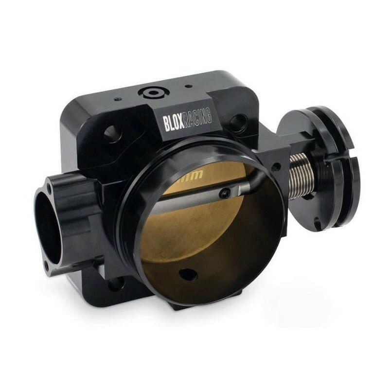 BLOX Racing Honda B/D/H/F Series Engines 72mm Black Billet Throttle Body V2 Throttle Bodies BLOX Racing