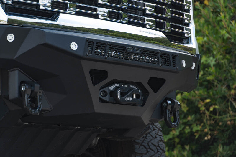 DV8 Offroad 24-26 GMC Sierra 2500/3500 Spec Series Front Bumper w/ Winch Bumpers - Steel DV8 Offroad