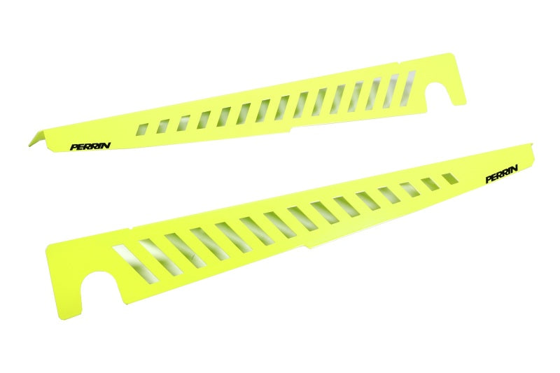 PERRIN 22-25 Subaru WRX Fender Shroud Set - Neon Yellow Exterior Trim Perrin Performance