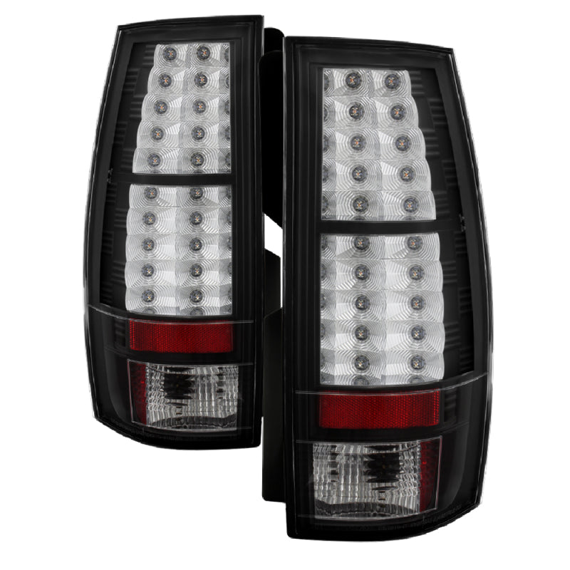Spyder Chevy Suburban/GMC Yukon/Yukon Denali 07-14 LED Tail Lights Blk ALT-YD-CSUB07-LED-BK Tail Lights SPYDER
