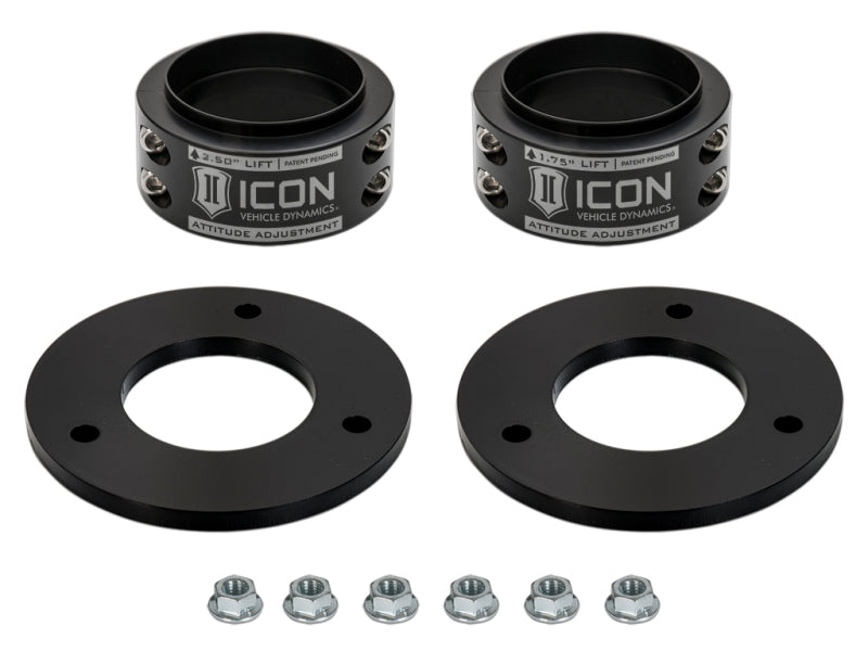 ICON 21-23 Ford Raptor .5-2.50in AAC Leveling Kit (Non 37) Leveling Kits ICON