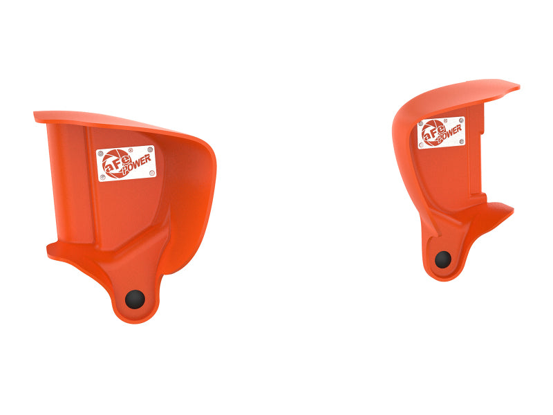 aFe Magnum FORCE Dynamic Air Scoop 15-18 BMW M3/15-20 M4 - Orange Air Intake Components aFe