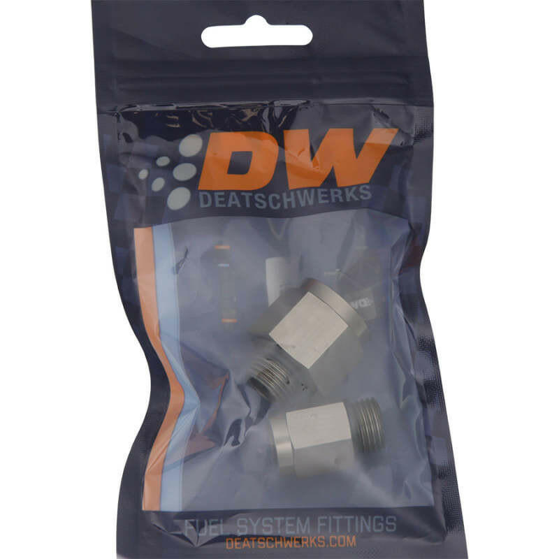 DeatschWerks DW250iL 6ORB Male to Metric Female Plumbing Kit to Replace Bosch 044 (Incl. O-Ring) Fittings DeatschWerks