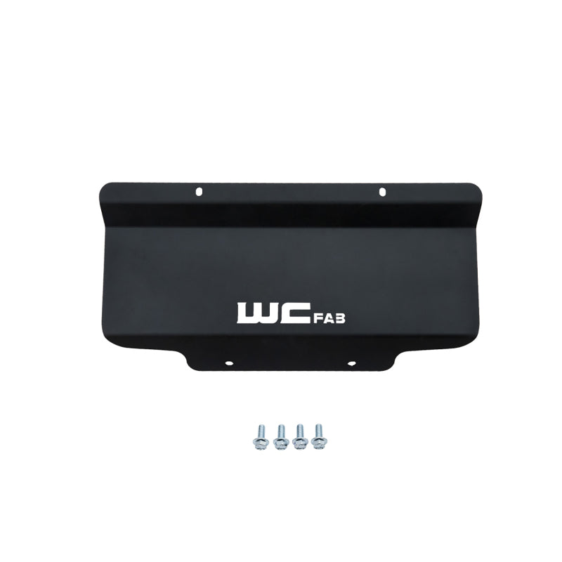 Wehrli 11-19 GM Duramax 6.6L Lower Splash Shield Kit - Gun Metal Engine Covers Wehrli