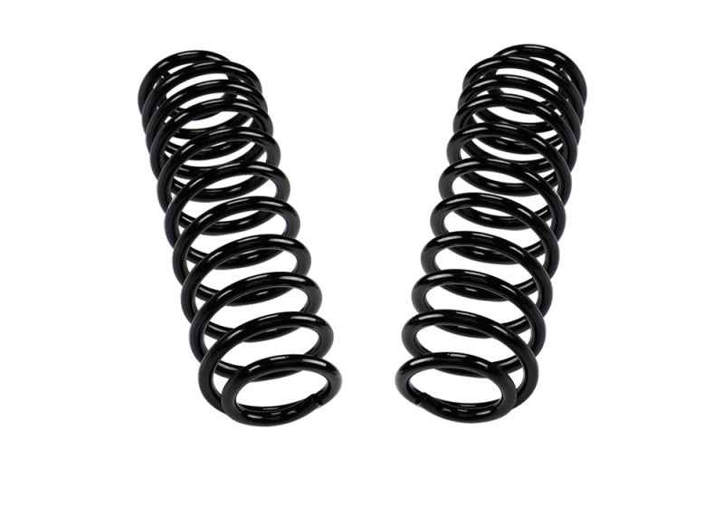 Superlift 18-19 Jeep JL 2 Door Including Rubicon Dual Rate Coil Springs (Pair) 4in Lift - Front Coilover Springs Superlift