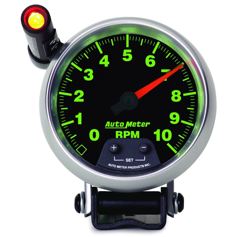 Autometer GS Quick Lite 3 3/4in 10k RPM Pedestal Tachometer Gauges AutoMeter