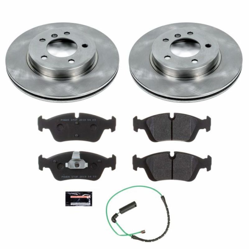 Power Stop 01-05 BMW 325xi Front Track Day SPEC Brake Kit Brake Kits - Performance Blank PowerStop