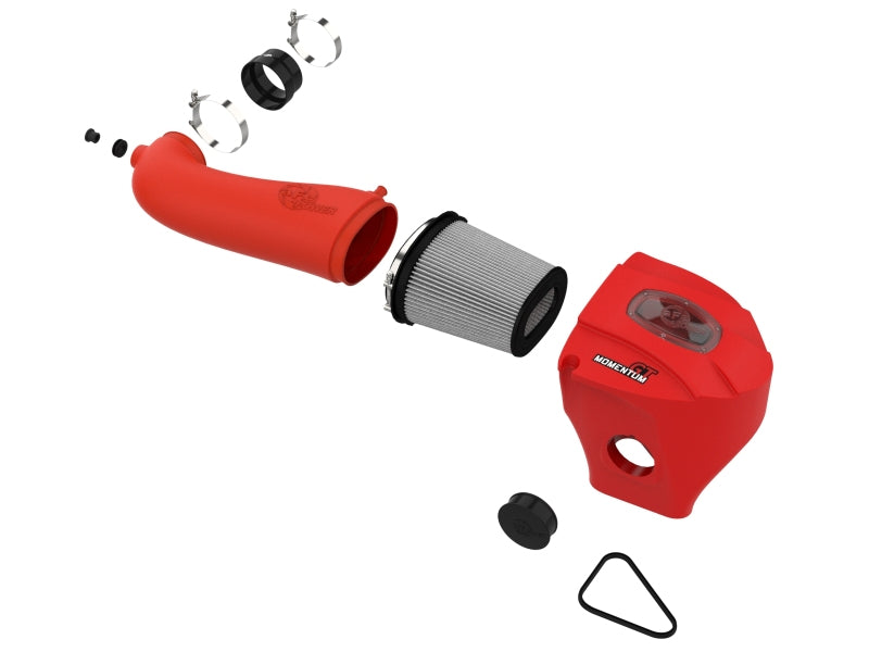 aFe Momentum GT Pro Dry S Stage-2 Intake System 11-15 Dodge Challenger / Charger R/T 5.7L HEMI - Red Cold Air Intakes aFe