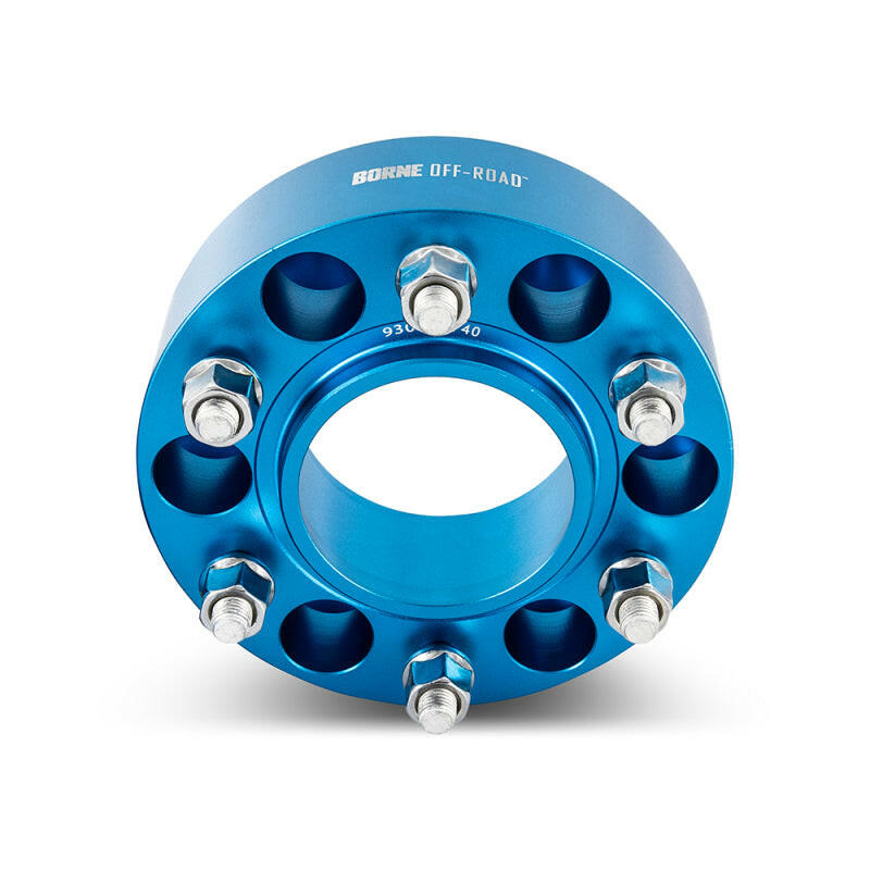 Borne Off-Road Wheel Spacers - 6x135 - 87.1 - 50 - M14 - Blue Wheel Spacers & Adapters Borne Off-Road