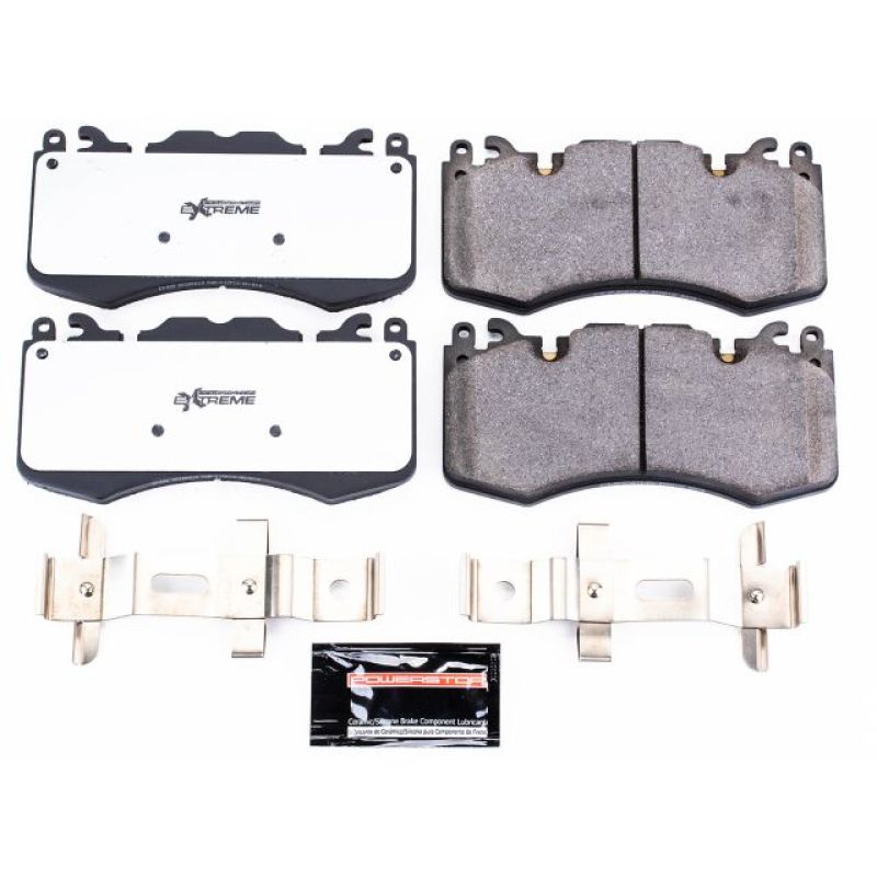 Power Stop 10-17 Land Rover Range Rover Front Z36 Truck & Tow Brake Pads w/Hardware Brake Pads - Performance PowerStop