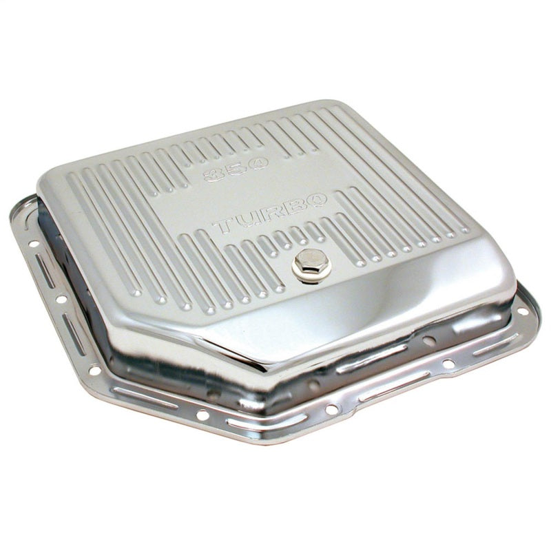 Spectre GM TH350 Transmission Pan - Chrome Transmission Pans Spectre