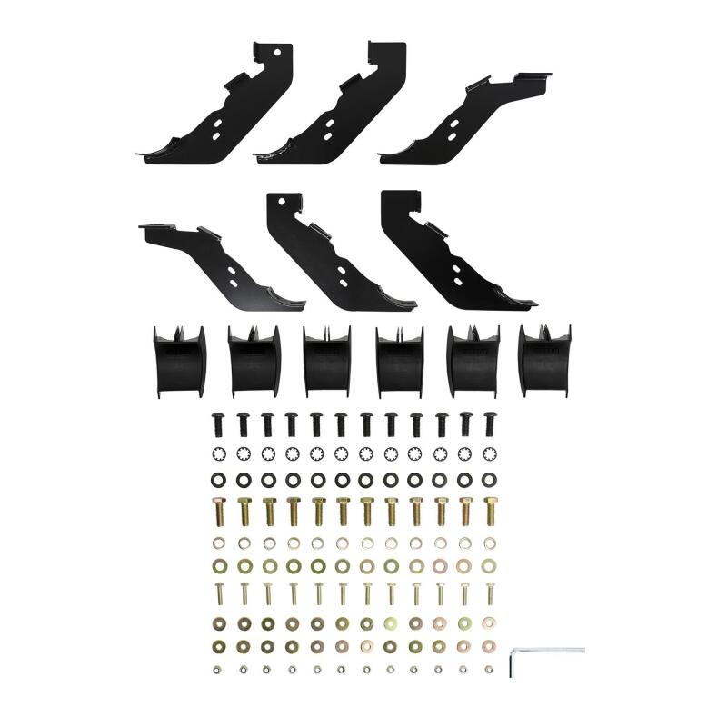 Westin 19-21 Ford Ranger SuperCab PRO TRAXX 4 Oval Nerf Step Bars - Blk Nerf Bars Westin