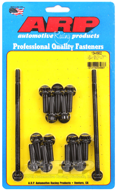 ARP LS1 LS2 12pt Oil Pan Bolt Kit Hardware Kits - Other ARP