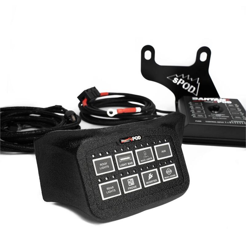 sPOD 19-23 Mercedes-Benz Sprinter BantamX HD (84in Battery Cables) Switch Panels SPOD