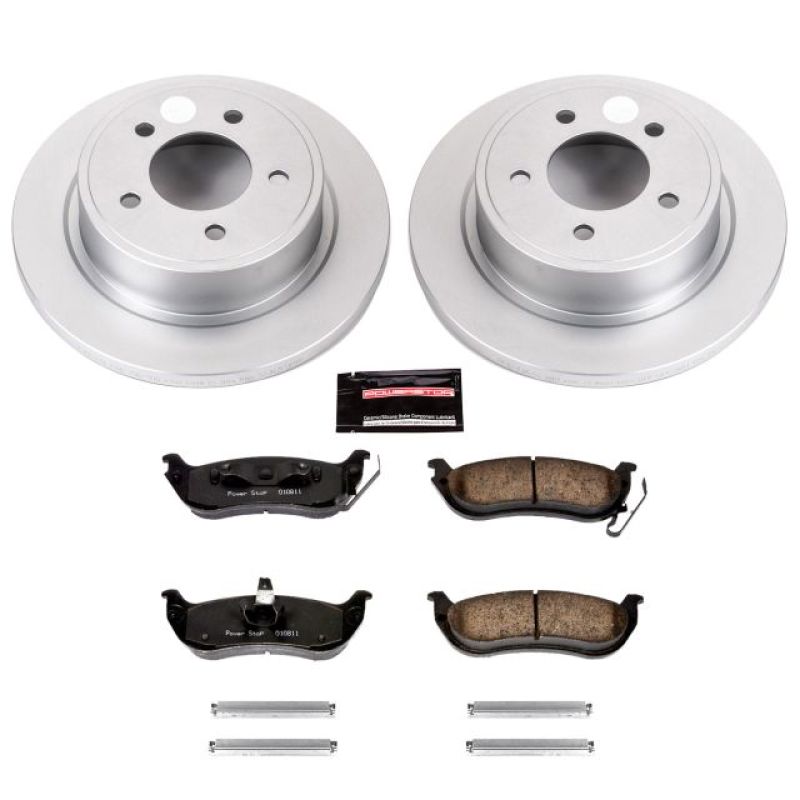 Power Stop 04-08 Chrysler Pacifica Rear Z17 Evolution Geomet Coated Brake Kit Brake Kits - Performance Blank PowerStop