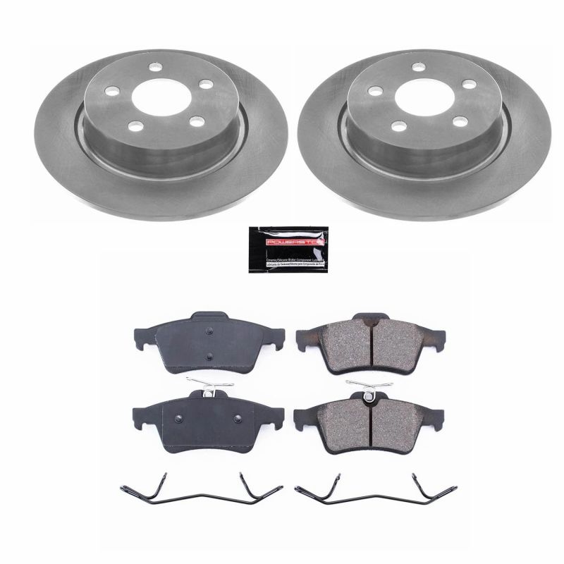 Power Stop 18-19 Ford Transit Connect Rear Autospecialty Brake Kit Brake Kits - OE PowerStop
