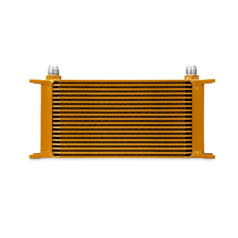Mishimoto Universal 19 Row Oil Cooler - Gold Oil Coolers Mishimoto