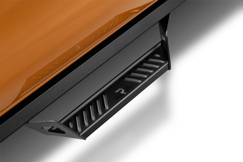 N-Fab Predator PRO 2019 Ford Ranger Crew Cab All Beds - Tex. Black - Cab Length Nerf Bars N-Fab