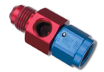 Russell Fuel Pressure Take Off -4 An Female To Male W/ 1/8in Npt Blk Anodize Hardware Kits - Other Russell