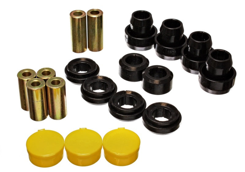 Energy Suspension 97-01 Honda Prelude (Type SH only) Black Front Control Arm Bushing Set Bushing Kits Energy Suspension