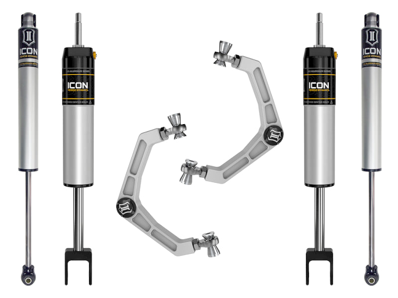 ICON 2020+ GM 2500/3500 HD 0-2in Stage 1 Suspension System Shocks and Struts ICON