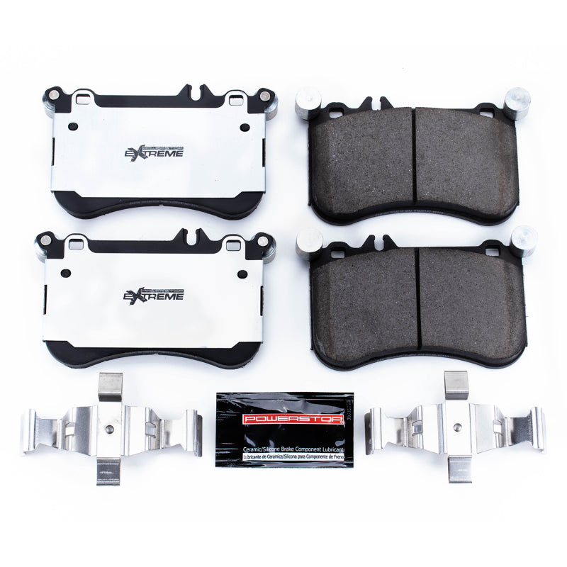 Power Stop 12-18 Mercedes-Benz CLS550 Front Z26 Extreme Street Brake Pads w/Hardware Brake Pads - Performance PowerStop