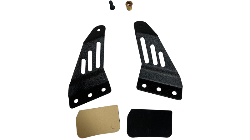 Fishbone Offroad 99-06 Chevrolet Silverado/Tahoe/Suburban Roof Mounted 50in Lightbar Bracket - Black Brackets Fishbone Offroad