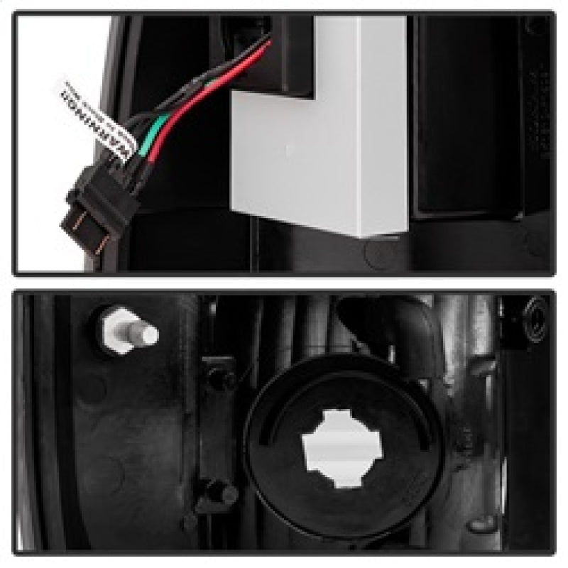 Spyder Ford Super Duty 08-15 LED Tail Lights Smoke ALT-YD-FS07-LED-SM Tail Lights SPYDER