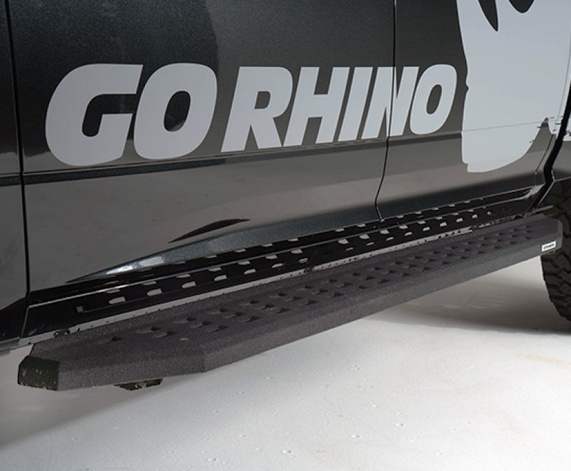 Go Rhino 15-20 Chevy Colorado RB20 Complete Kit w/RB20 + Brkts Running Boards Go Rhino
