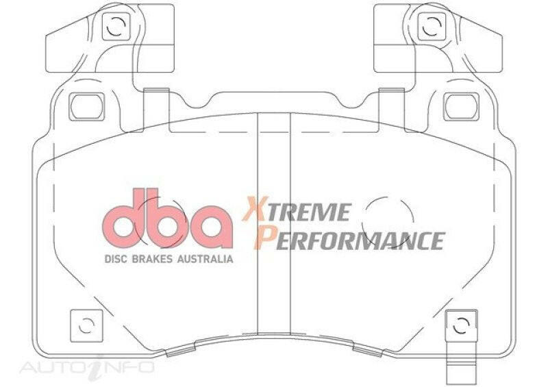 DBA 13-17 Holden Commodore VE/VF SSV Brembo XP Performance Front Brake Pads Brake Pads - Performance DBA