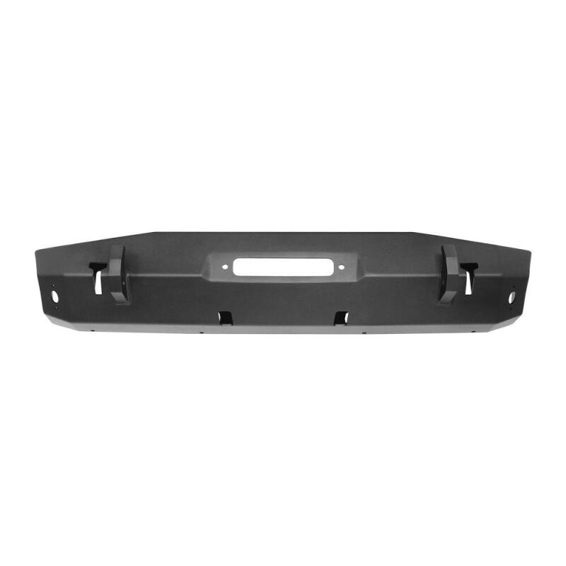 Westin 18-22 Jeep Wrangler JL / 20-22 Gladiator WJ2 Stubby Front Bumper - Tex. Blk Bumpers - Steel Westin