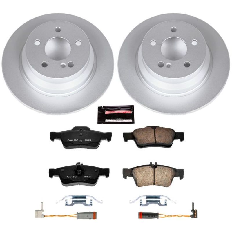 Power Stop 2006 Mercedes-Benz E350 Rear Z23 Evolution Sport Coated Brake Kit Brake Kits - Performance D&S PowerStop