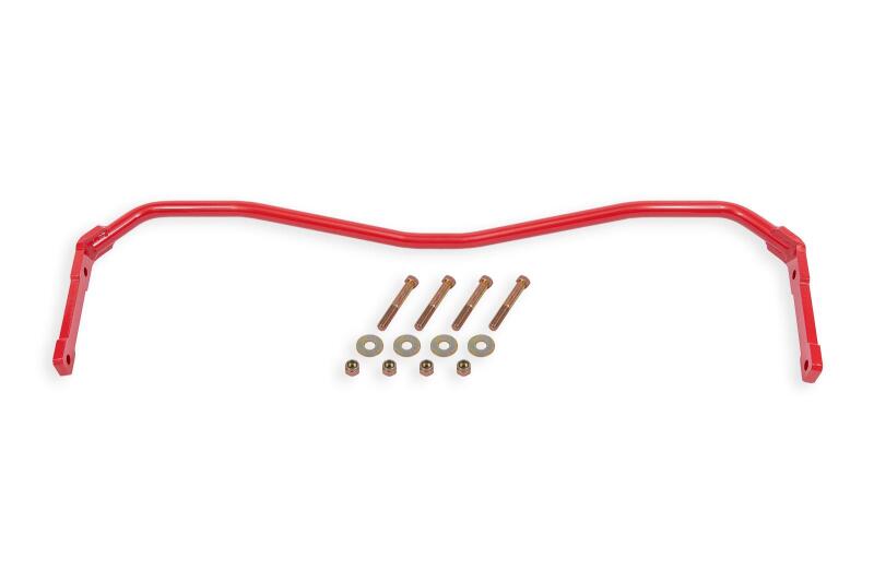 BMR 64-72 GM A-Body 1.00in Hollow Non-Adjustable Rear Sway Bar Kit - Red Sway Bars BMR Suspension