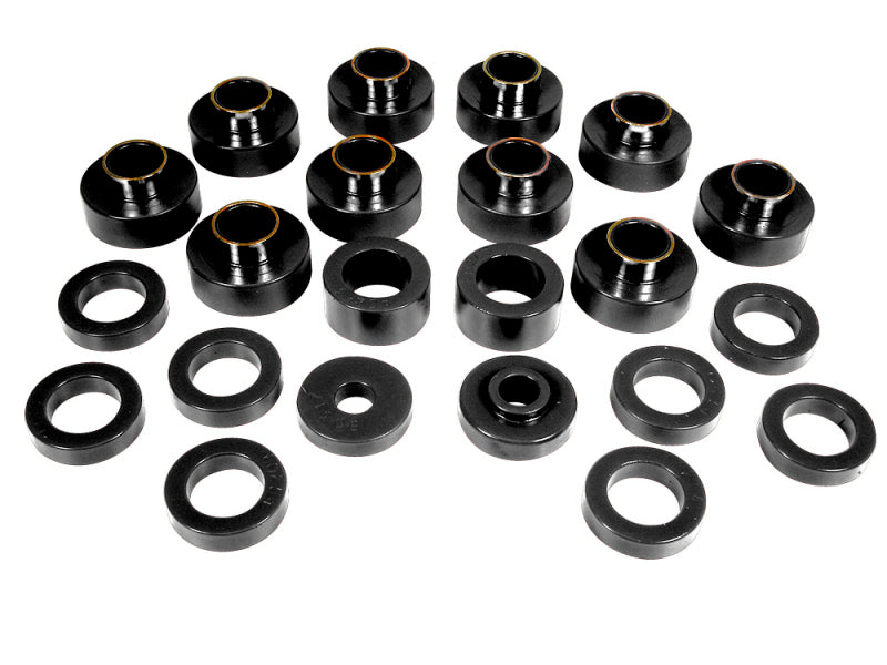 Prothane 81-86 Jeep CJ8 Body Mount - Black Bushing Kits Prothane