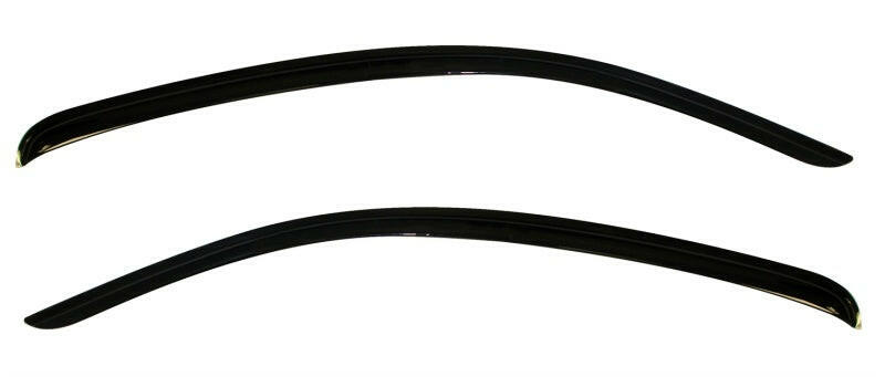 AVS 12-14 Ford Mustang Ventvisor Outside Mount Window Deflectors 2pc - Smoke Wind Deflectors AVS