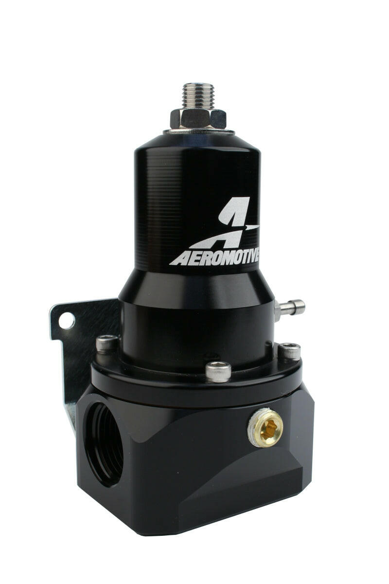 Aeromotive Regulator - 30-120 PSI - .313 Valve - 2x AN-10 Inlets / AN-10 Bypass Fuel Pressure Regulators Aeromotive