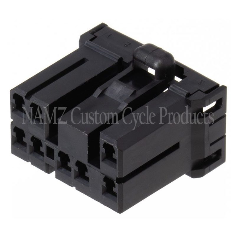 NAMZ AMP Multilock 8-Position Female Wire Plug Housing (HD 73158-96BK) Wiring Connectors NAMZ