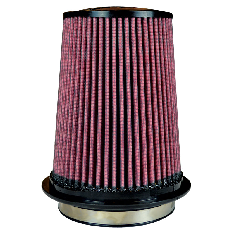 Injen Oiled Air Filter 5.0in Flange ID / 7.0in Twist Lock Base / 7.9in Media Height / 5.0in Top Air Filters - Drop In Injen