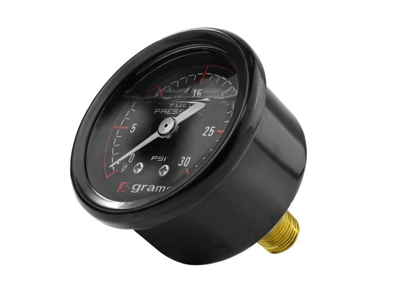 Grams Performance 0-30 PSI Fuel Pressure Gauge Gauges Grams Performance