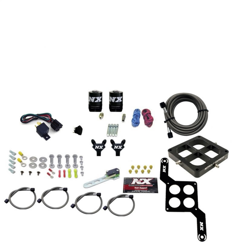 Nitrous Express Dominator Billet Crossbar Pro-Power Nitrous Kit (100-500HP) w/o Bottle Nitrous Systems Nitrous Express