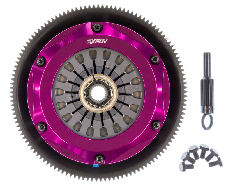 Exedy 1993-1995 Mazda RX-7 R2 Hyper Twin Cerametallic Clutch Sprung Center Disc Pull Type Clutch Kits - Multi Exedy