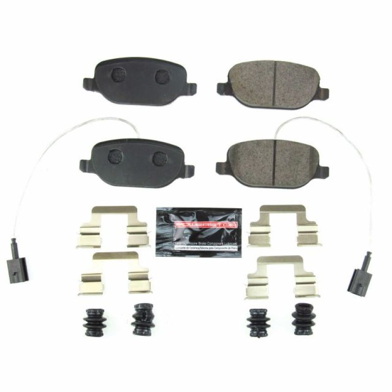 Power Stop 15-18 Alfa Romeo 4C Rear Z23 Evolution Sport Brake Pads w/Hardware Brake Pads - Performance PowerStop