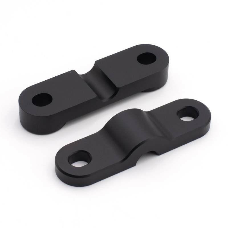 BLOX Racing 2-Pc Solid Shifter Bushing Kit Rear - Civic Integra - Black Shifter Bushings BLOX Racing