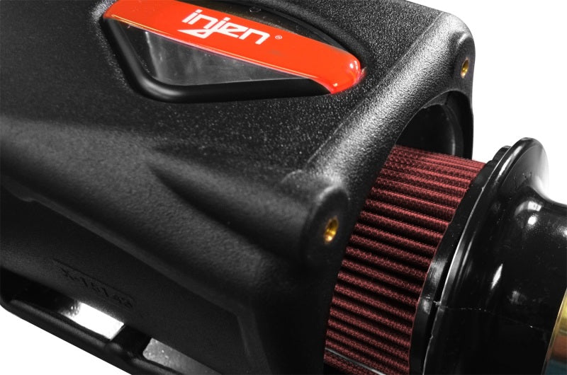 Injen 2018+ Jeep Wrangler JL V6-3.6L Wrinkle Black Oiled Power-Flow Air Intake System Cold Air Intakes Injen
