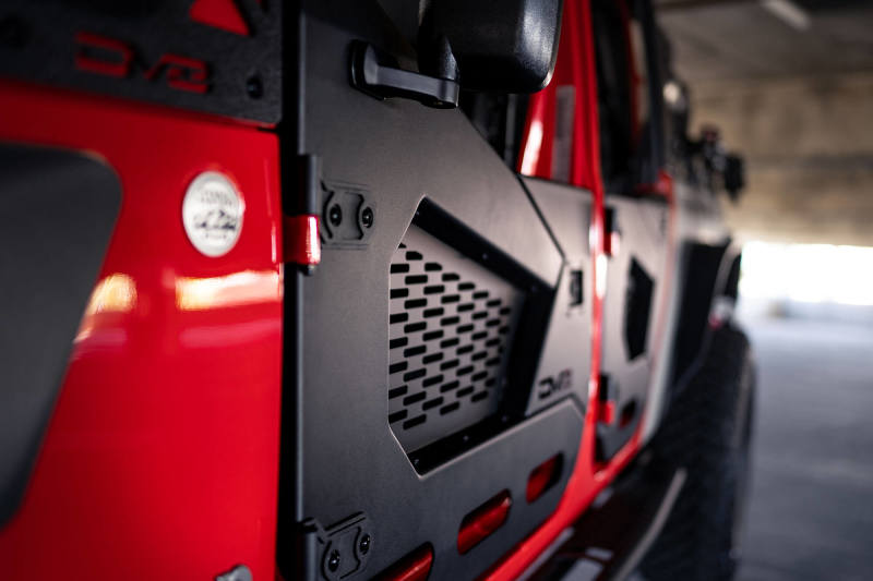 DV8 Offroad 18-22 Jeep Wrangler JL/JT Spec Series Half Doors - Front Set Doors DV8 Offroad