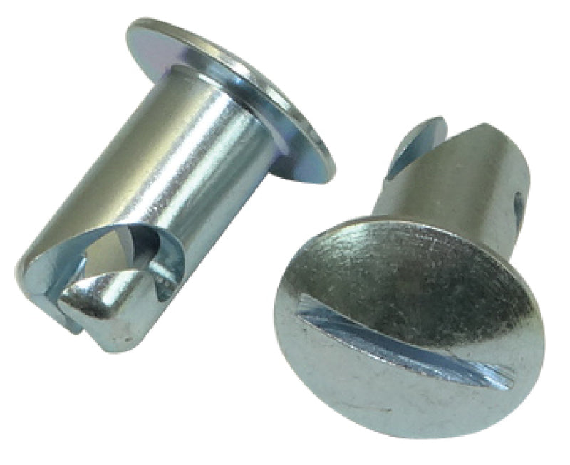 Moroso Quick Fastener - Oval Head - 5/16in x .450in - Steel - 10 Pack Fittings Moroso