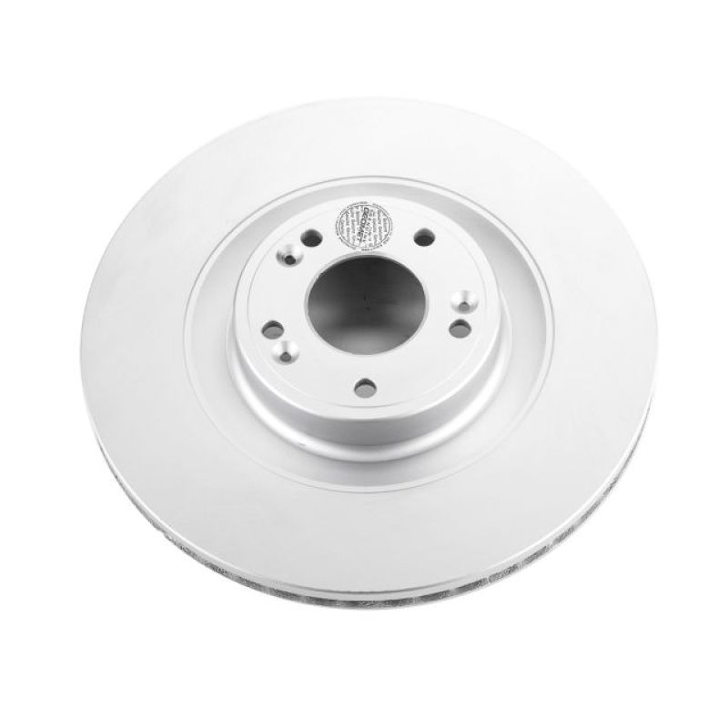 Power Stop 2011 Hyundai Equus Front Evolution Geomet Coated Rotor Brake Rotors - OE - Cryo PowerStop