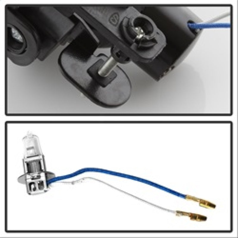 Spyder Dodge Avenger 2011-2014 OEM Fog Light W/Universal Switch- Clear FL-DAV2011-C Fog Lights SPYDER