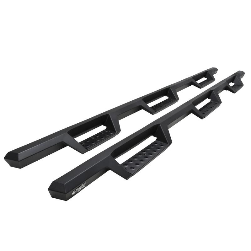 Westin 2020 Chevy Silverado 2500/3500 Crew Cab (8ft Bed) HDX W2W Nerf Step Bars - Textured Black Nerf Bars Westin