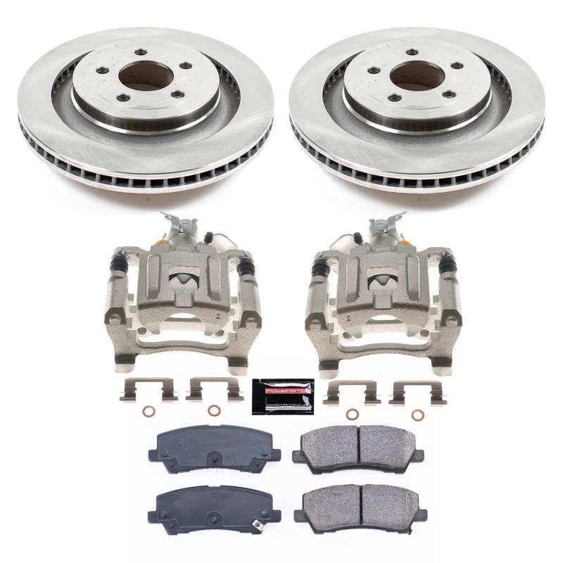 Power Stop 19-15 Ford Mustang Rear Autospecialty Brake Kit w/Calipers Brake Kits - OE PowerStop